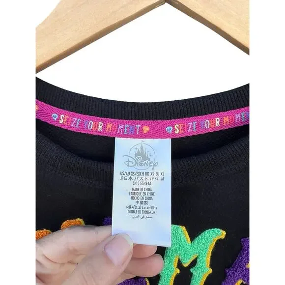 Disney Coco Remember Me Women’s Black Sweatshirt XS Miguel Dante - Picture 4 of 7